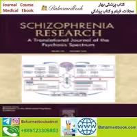 Schizophrenia Research Volume 215 to 216 2020 TRUE PDF