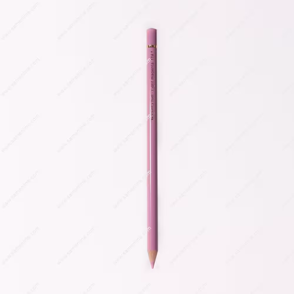 مداد رنگی فابر کاستل تکرنگ مدل پلی کروم کد light magenta 119