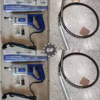 ویبره دریلی 1200وات ️️️شیلنگ 3متری طرح ماکیتا