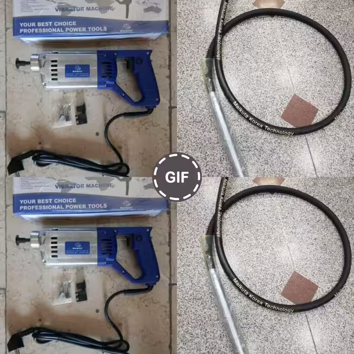 ویبره دریلی 1200وات ️️️شیلنگ 3متری طرح ماکیتا