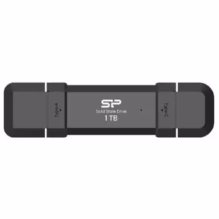 حافظه SSD اکسترنال سیلیکون پاور مدل DS72 ظرفیت یک ترابایت رابط USB Type-C 3.2
