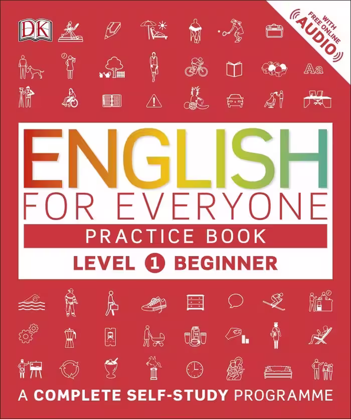 خرید کتاب انگلیسی برای همه English for Everyone Practice Book Level 1 Beginner