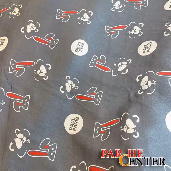 پارچه نخی طرح دار کد 46