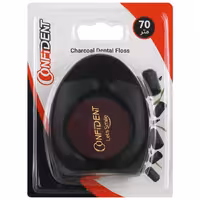 نخ دندان حاوی زغال فعال کانفیدنت (70 متر)