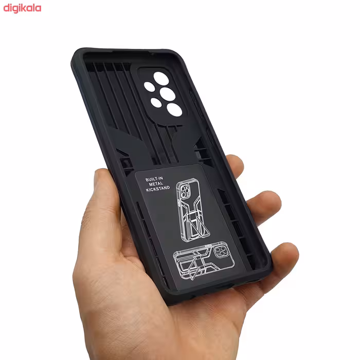 کاور آیرون من مدل King Stand مناسب برای گوشی موبایل سامسونگ GALAXY A72