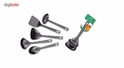 ست کفگیر و ملاقه ترامونتینا 5 پارچه مدل T3