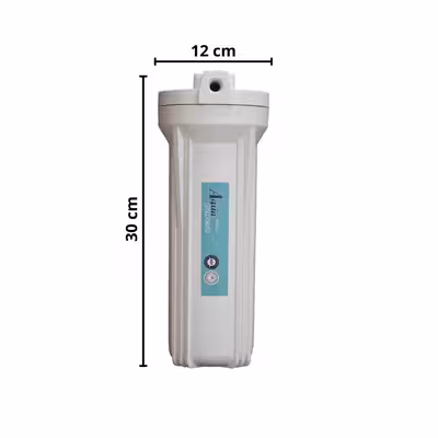 فیلتر دستگاه تصفیه آب آکوا پیورست مدل FL-03 مجموعه 3 عددی به همراه هوزینگ دستگاه تصفیه کننده آب مدل 10INCH مجموعه 3 عددی