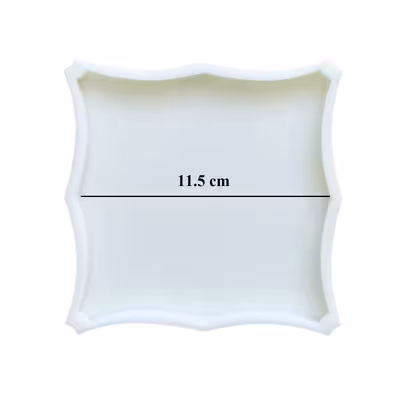 قالب رزین مدل زیر لیوانی طرح سنتی کد TD1