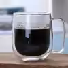 لیوان مدل دوجداره دسته دار کد 301 بسته 4 عددی 