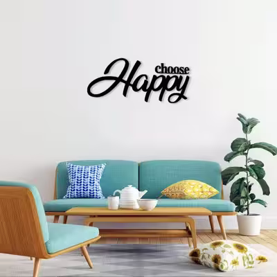دیوارکوب ماهوت طرح choose happy