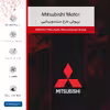 برچسب پوششی ماهوت مدل Mitsubishi Motor مناسب برای تبلت سونی Xperia Z2 Tablet LTE 2014