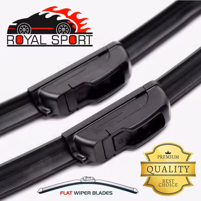 تیغه برف پاک‌کن رویال اسپرت مدل FLAT PRO مناسب برای دنا پلاس بسته 2 عددی