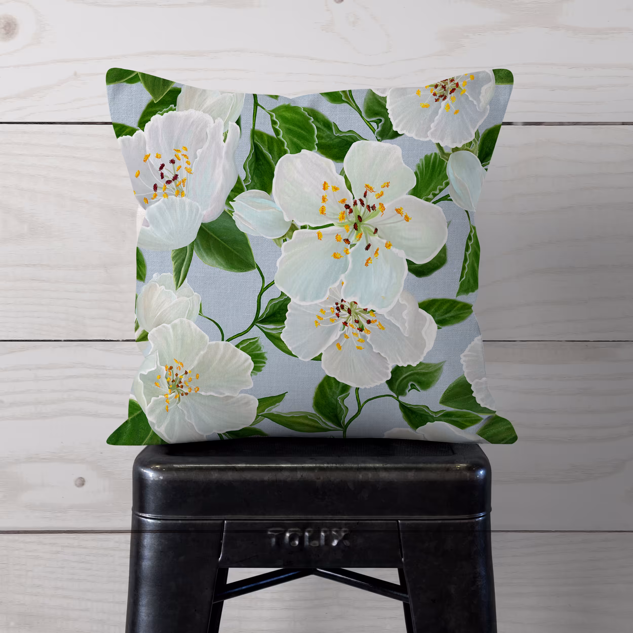 کاور کوسن مدل گل دورو طرح دار کد1400138