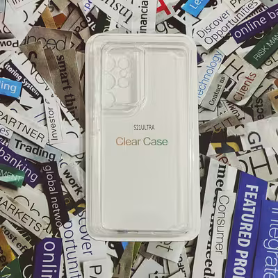 کاور مدل Clear مناسب برای گوشی موبایل سامسونگ Galaxy S21 Ultra