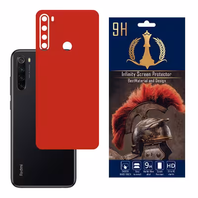 برچسب پوششی اینفینیتی مدل PRO MAX مناسب برای گوشی موبایل شیائومی REDMI NOTE 8 / REDMI NOTE 8T / REDMI NOTE 8 2021 به همراه محافظ صفحه نمایش و محافظ لنز دوربین