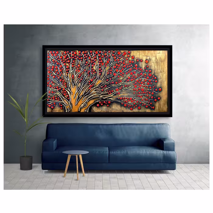 تابلو برجسته طرح شکوفه مدل D-1