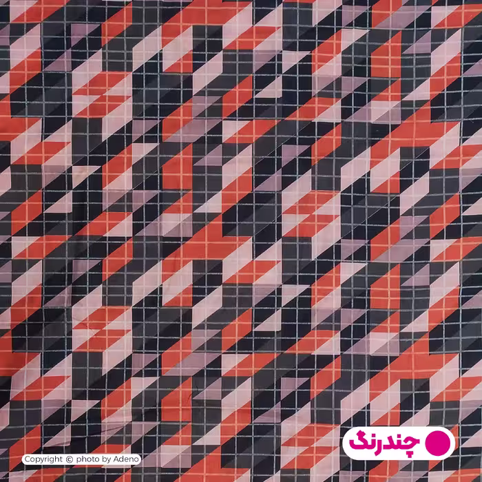 ملحفه آدنو مدل منشور کد CH94 دونفره سایز 160x200 سانتی متر