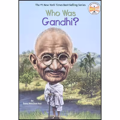 کتاب Who Was Gandhi? اثر جمعی از نویسندگان انتشارات Penguin Workshop