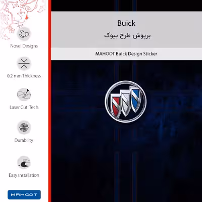 برچسب پوششی ماهوت مدل Buick مناسب برای گوشی موبایل سامسونگ Galaxy A2 Core