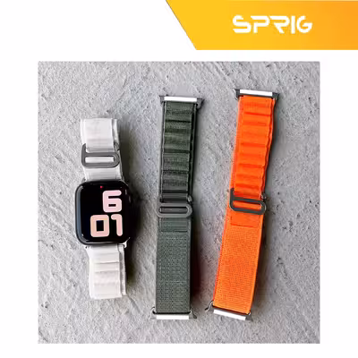 بند اسپریگ مدل Loop Alpine مناسب برای اپل واچ Series 4 Aluminum 40mm