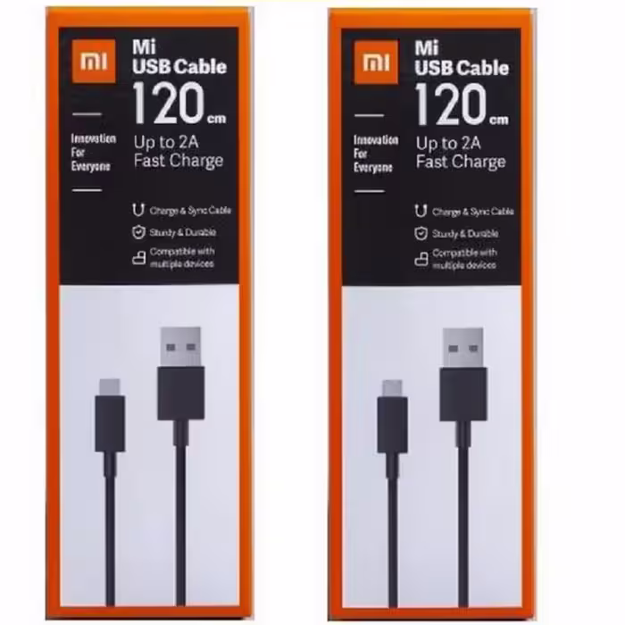 کابل تبدیل USB به USB-C  مدل FastX طول 1.2 متر بسته 2 عددی