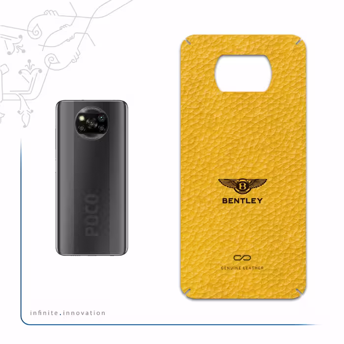 برچسب پوششی ماهوت مدل ML-BNTLY مناسب برای گوشی موبایل شیائومی Poco X3 NFC