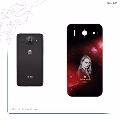 برچسب پوششی ماهوت مدل Emma Stone مناسب برای گوشی موبایل هوآوی Ascend G510