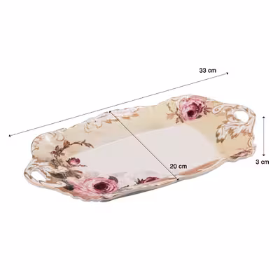 دیس پذیرایی گلد کیش مدل والری کد GK397015