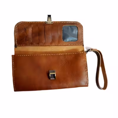کیف دستی چرمی کد 304