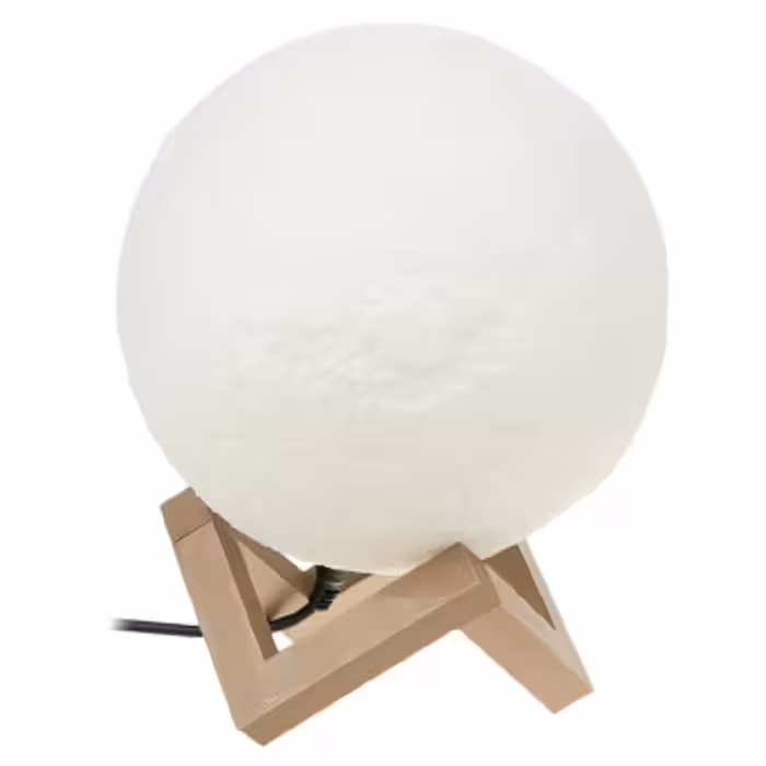 آباژور رومیزی مدل کره ماه M3