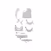 الگو خیاطی تاپ و پیراهن زنانه بوردا استایل کد 6949 سایز 42 تا 52 متد مولر