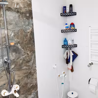 قفسه حمام مدل لنگر کد VN-226  بسته دو عددی