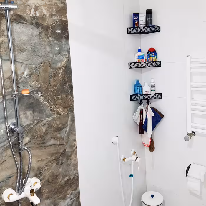 قفسه حمام مدل لنگر کد VN-226  بسته دو عددی