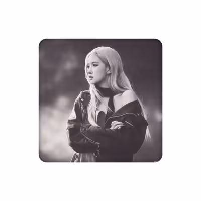 زیرلیوانی طرح Rose Blackpink کد 7058319