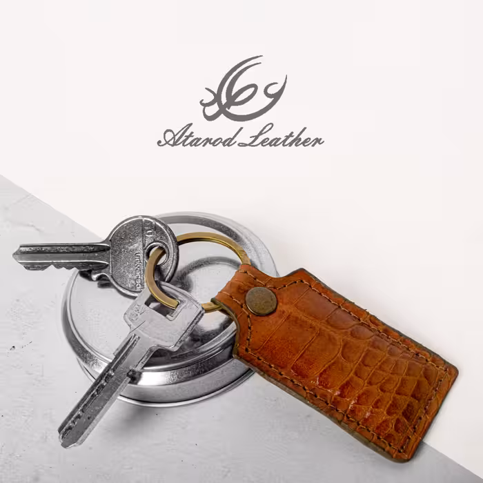 جاکلیدی چرم عطارد مدل C09 مجموعه 3 عددی