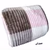 پتو مسافرتی مدل پلیسه کد w 200 سایز 200× 150 سانتی متر