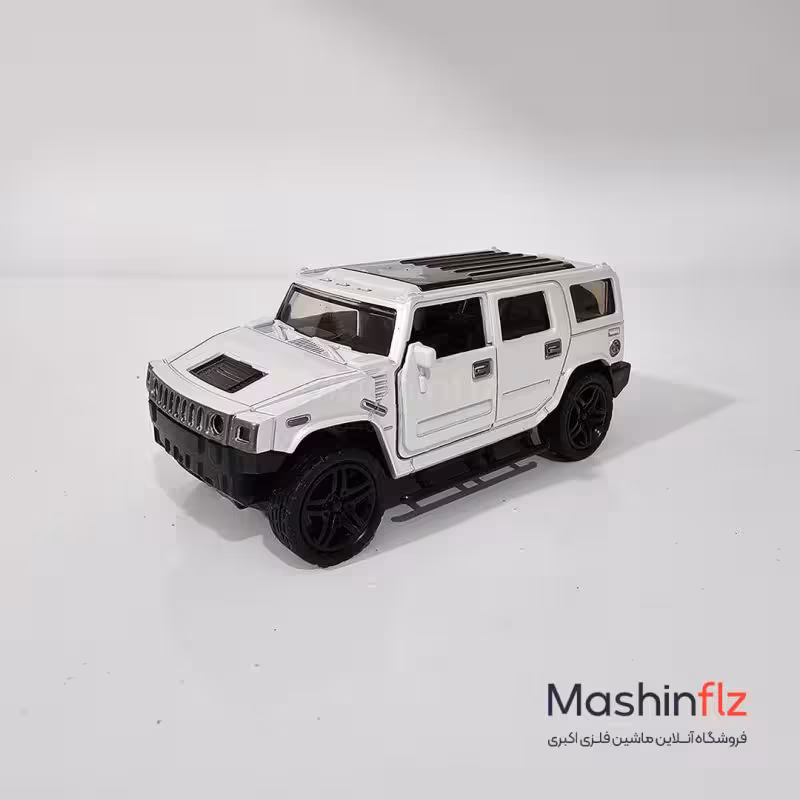 ماشین فلزی هامر سفید 12 سانتی کد 3960