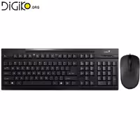 کیبورد و موس جنیوس سیم دار KM-125