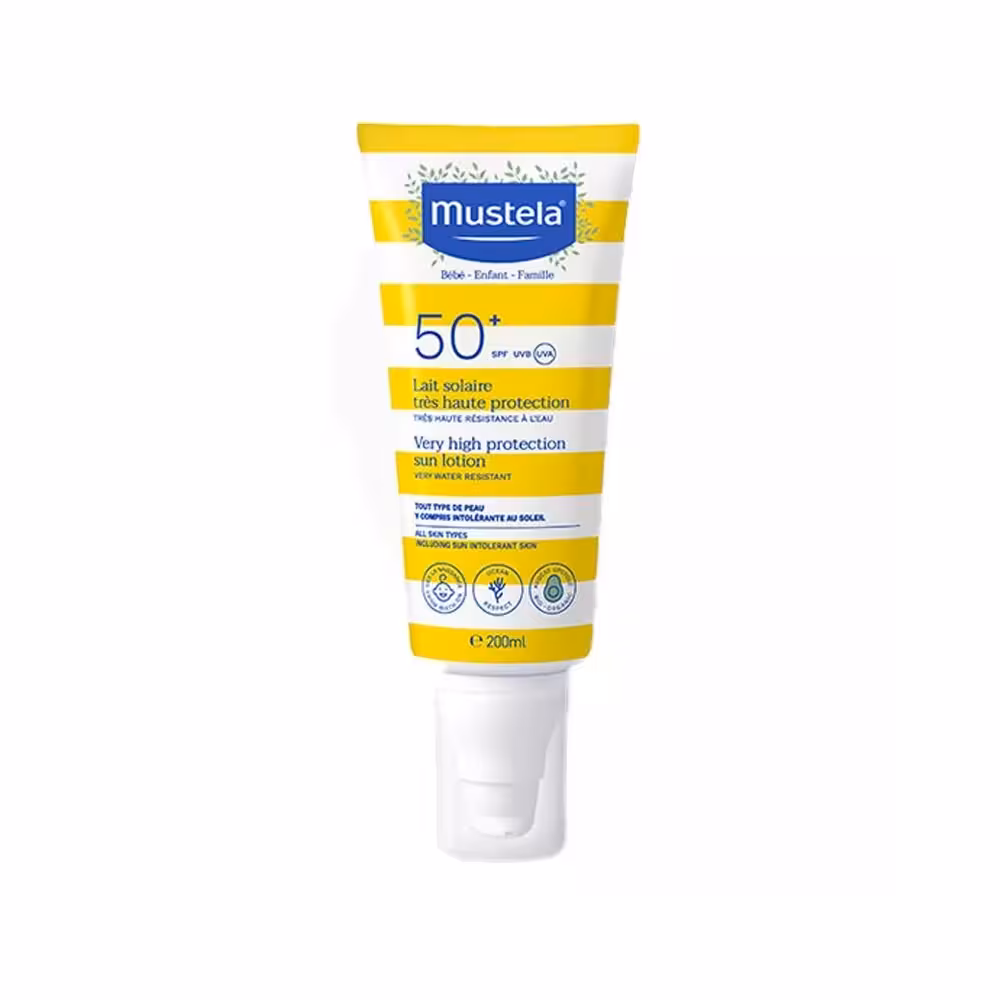 ضد آفتاب کودک پمپی موستلا mustela