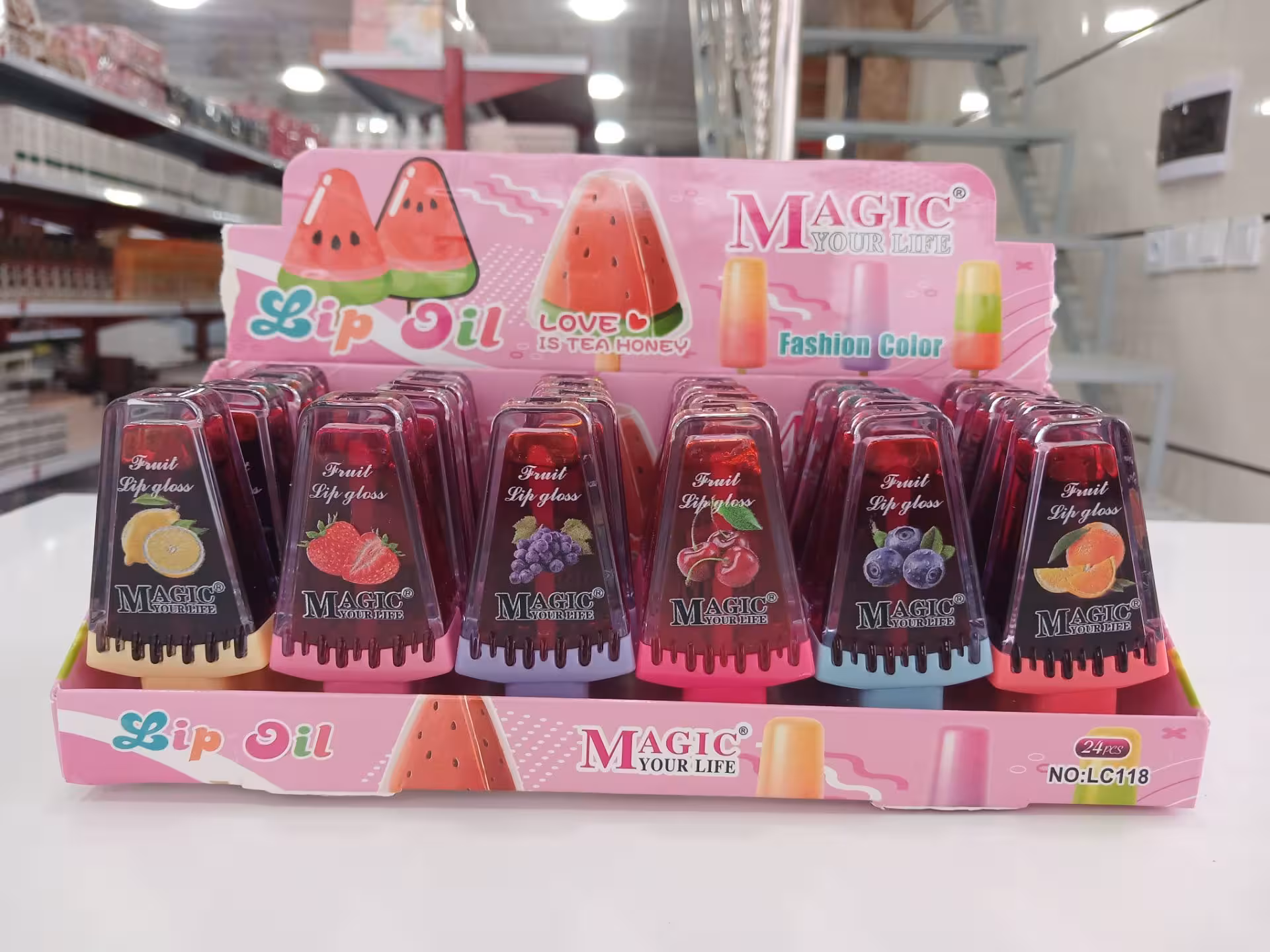 تینت لب مدل هندوانه