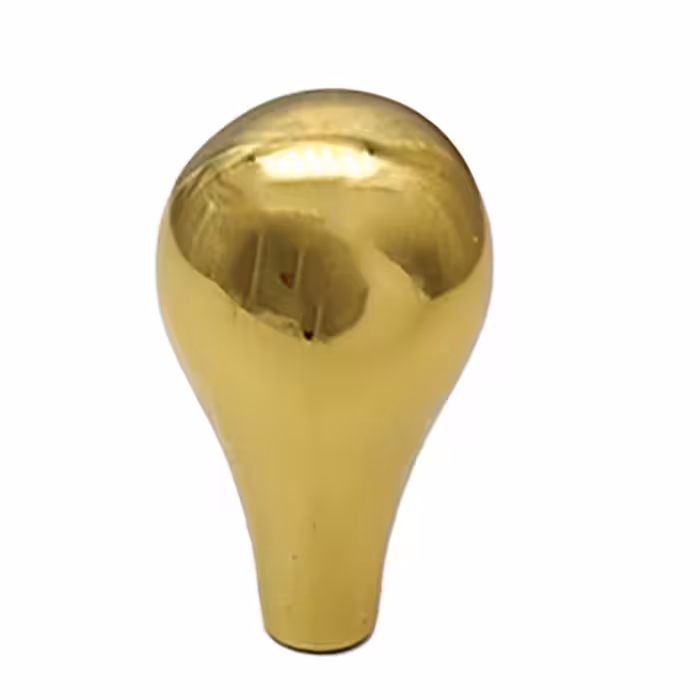 دستگیره تکپیچ مدرن KP3421  رنگ طلائی کاپران با 5سال ضمانت تعویض بی شرط