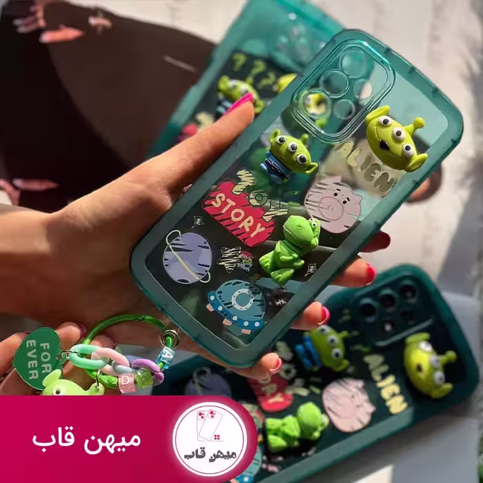 قاب گوشی سامسونگ Toy Story Alien بدون آویز - کد (20622)