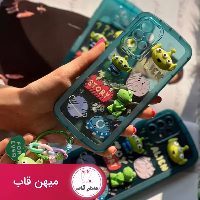 قاب گوشی سامسونگ Toy Story Alien بدون آویز - کد (20622)