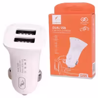 شارژر فندکی 2پورت 15w Skydolphin SZ09
