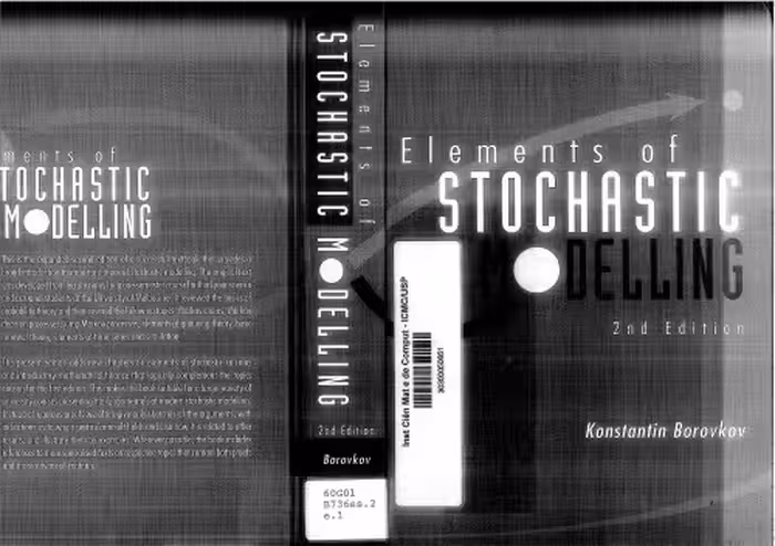 خرید و دانلود نسخه کامل کتاب Elements of Stochastic Modelling