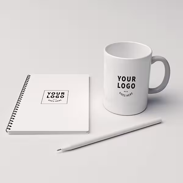 دانلود موکاپ ماگ و دفتر 0127 لایه باز PSD