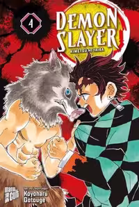 کتاب Comic manga) Demon Slayer 4)