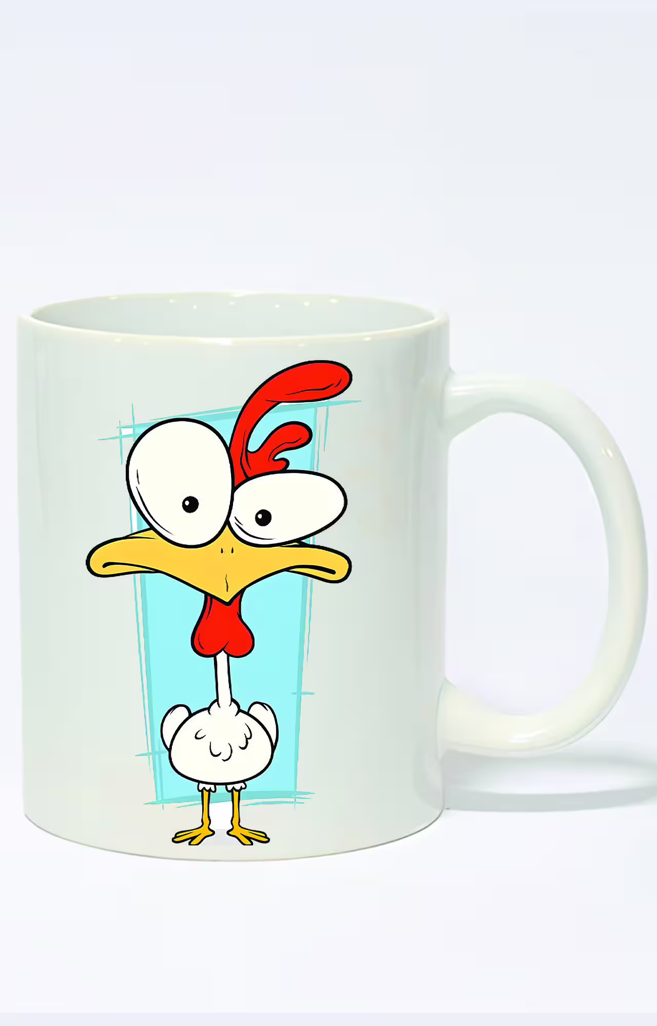 ماگ ساده طرح خروس کد 3137