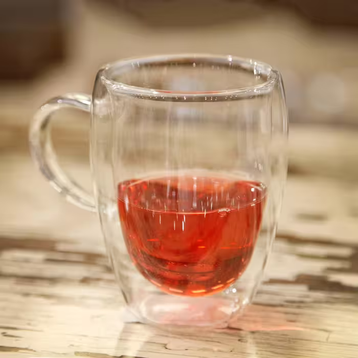 لیوان دوجداره دسته دار آسا