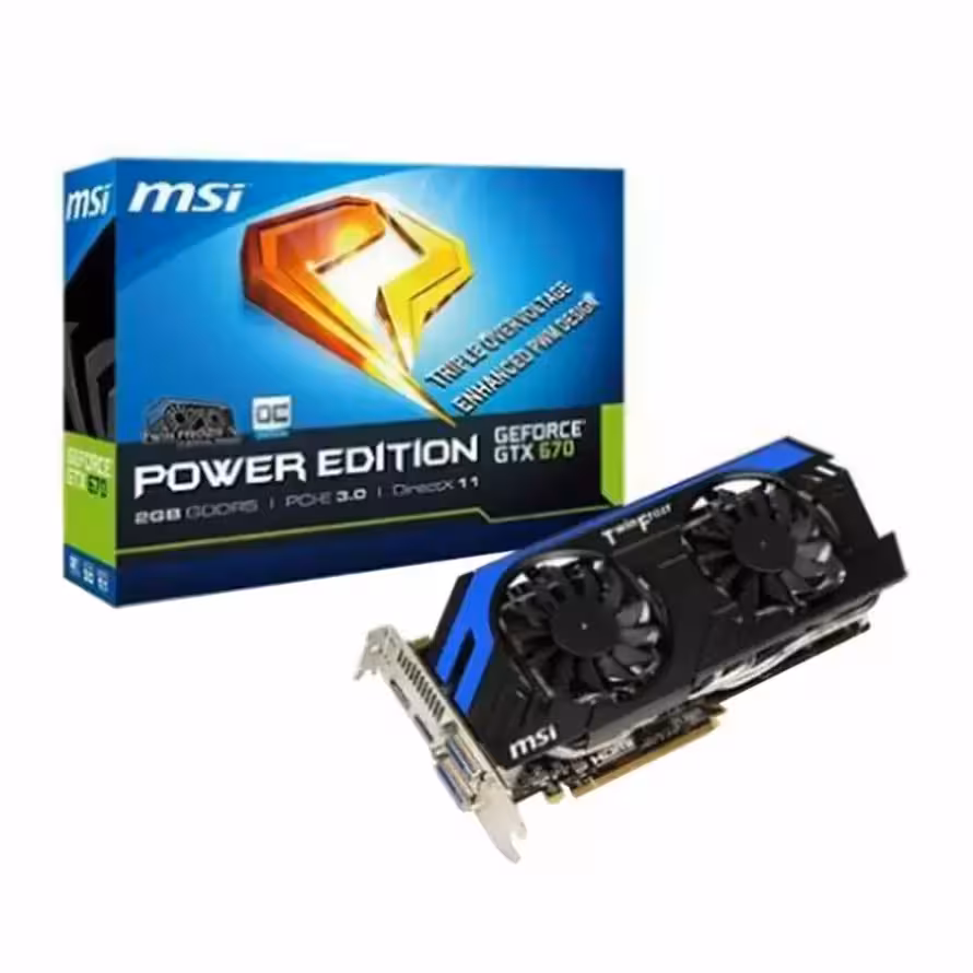 کارت گرافیک ام اس آی GTX 670 Power Edition OC 2GB GDDR5